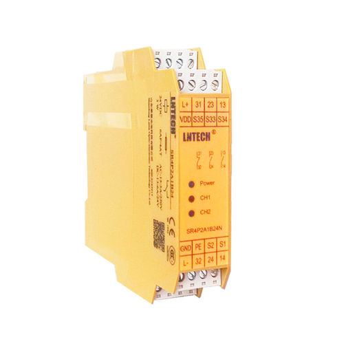 Relé de seguridad de parada de emergencia - SR4P2A1B22 - Shandong laien optic-electronic technology co.,ltd. - para cortina fotoeléctrica / 1NC / 2NA