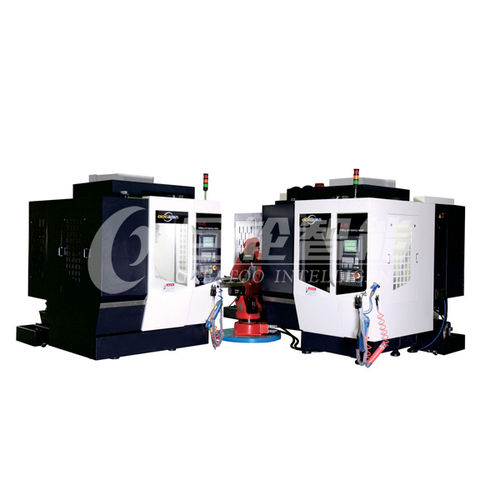 Taladradora-fresadora CNC - ODG-3C1R-V520 - GREATOO INTELLIGENT EQUIPMENT INC. - con brazo robótico / roscado