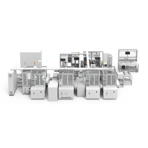 Línea de ensamblaje automática - TZTEK Technology Co.,ltd - de marcado / de inspección / de prueba
