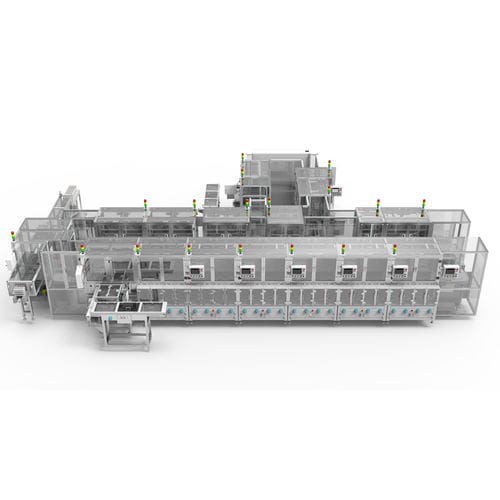 Línea de ensamblaje automática - TZTEK Technology Co.,ltd - de prueba / para absorbedor de choque