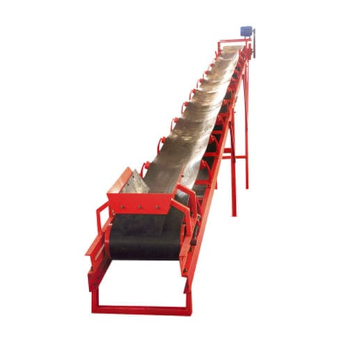 Transportador de banda - TDY - Ningbo KBE Electrical Technology Co.,Ltd - inclinado / de desechos / de cemento