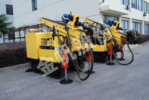 Perforadora con orugas - YGL-50(Q) - WUXI JINFAN DRILLING EQUIPMENT CO.,LTD. - de extracción de testigos / multifunción / rotativa
