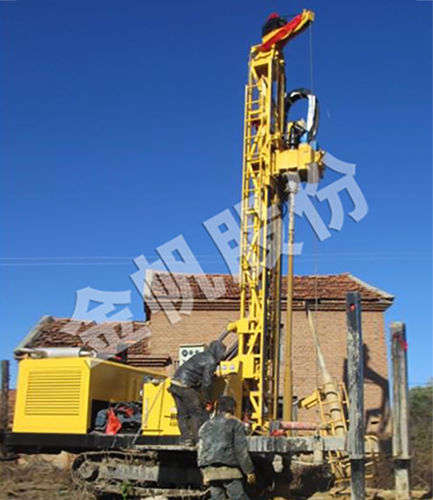 Perforadora de extracción de testigos - YSL-300 - WUXI JINFAN DRILLING EQUIPMENT CO.,LTD. - de pozo / con orugas / rotativa