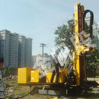 Perforadora con orugas - YGL-130 - WUXI JINFAN DRILLING EQUIPMENT CO.,LTD. - de extracción de testigos / geoctécnica / para orificio profundo