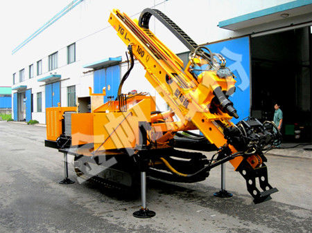 Perforadora con barrena continua - YGL-100Q - WUXI JINFAN DRILLING EQUIPMENT CO.,LTD. - multifunción / con orugas / rotativa
