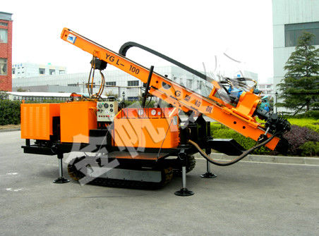 Perforadora para anclaje - YGL-100 - WUXI JINFAN DRILLING EQUIPMENT CO.,LTD. - geoctécnica / para orificio profundo / con orugas