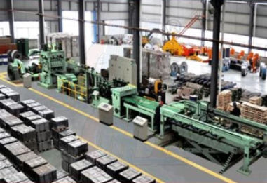 Línea de corte transversal para acero - KJB  - Hengli CNC TechnologyCo., Ltd - para acero inoxidable / para aluminio / de rodillos