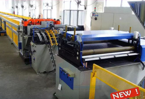 Línea de corte de punzonado - HL-1200BS7 - Hengli CNC TechnologyCo., Ltd - para aluminio / de placas / de bobinas