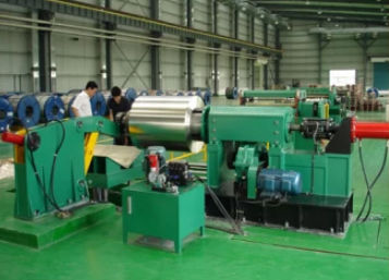 Línea de corte de punzonado - HL1200BS3 - Hengli CNC TechnologyCo., Ltd - para metal / de placas / apilador