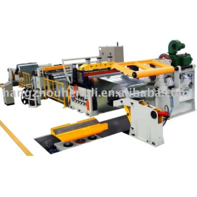 Línea de corte en bandas de banda de metal - HL-ZJ1250-90 - Hengli CNC TechnologyCo., Ltd - alimentada por bobina