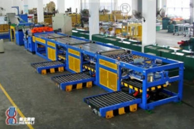 Línea de corte de punzonado - HL1200BS6 - Hengli CNC TechnologyCo., Ltd - para metal / de chapa / apilador