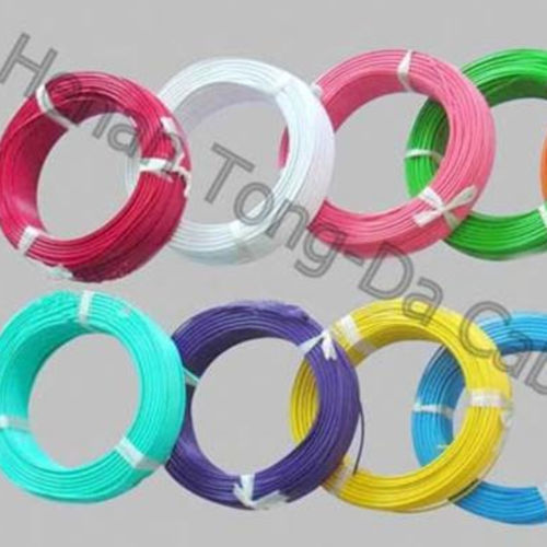 Hilo eléctrico aislado - Henan Tong-Da Cable Company - de cobre / de PVC / redondo