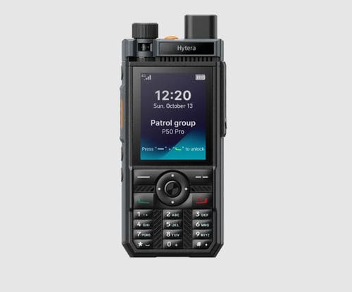 Walkie-talkie PoC - P50 Pro - Hytera Communications Corporation Limited - resistente al agua