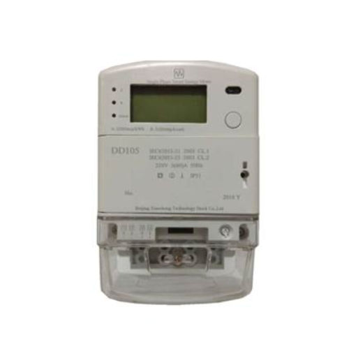 Contador de energía eléctrica monofásico - DD105 - CHENGUANG BIOTECH GROUP CO.,LTD. - de pared / con pantalla LCD / inteligente