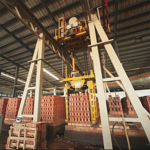 Sistema de carga y descarga para ladrillos - UBS-1400 - Shandong Mining Machinery Group Company - PLC / automático