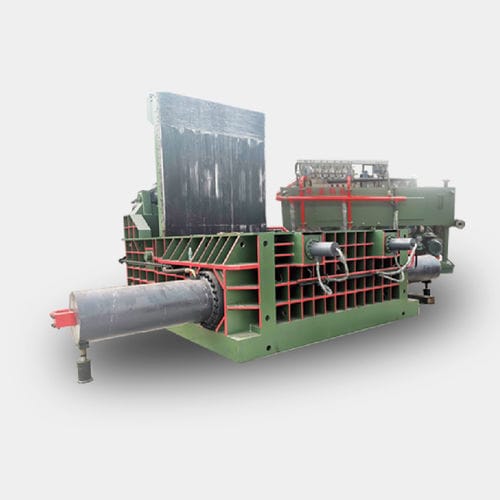 Prensa de balas para metales - Y81K-400 series - Jiangsu Huahong Technology Stock Co.,Ltd. - para chatarra / horizontal / de carga superior