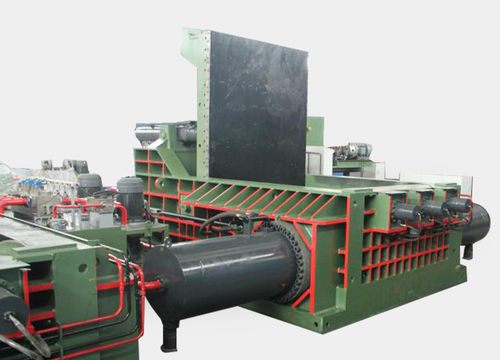 Prensa de balas para metales - Y81K-1300 - Jiangsu Huahong Technology Stock Co.,Ltd. - para chatarra / horizontal / de carga superior