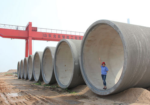 Tubería rígida para agua - PCCPE - Shandong Longquan Pipeline Engineering Co.,LTD - de hormigón / estándar