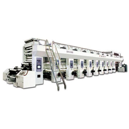 Máquina de impresión por huecograbado - SGM-F series - Guangdong Shanzhang Industry Co., Ltd. - para papel / de film de plástico / para hojas de aluminio