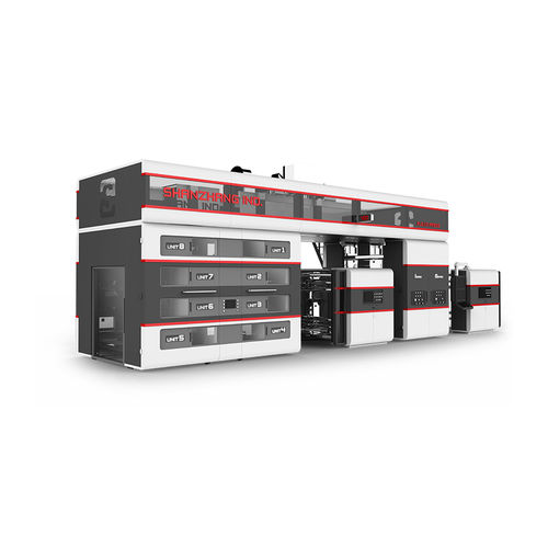 Prensa flexográfica en línea - SFE-CI series - Guangdong Shanzhang Industry Co., Ltd. - de 8 colores / de 6 colores / de 2 colores