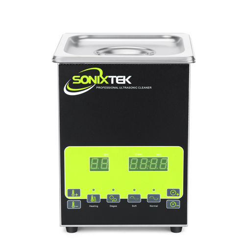 Limpiador ultrasónico benchtop - STS-020-T01H100 - Sonixtek - con temporizadores / de acero inoxidable / industrial