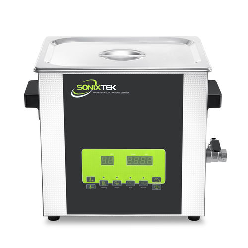Limpiador ultrasónico benchtop - STS-090-T04H300 - Sonixtek - con temporizadores / de acero inoxidable / industrial