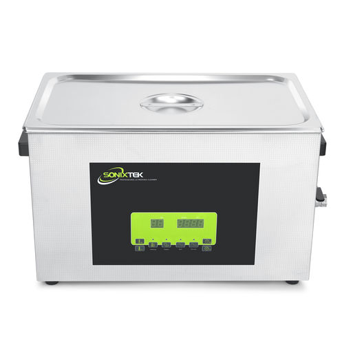 Limpiador ultrasónico benchtop - STS-200-T08H800 - Sonixtek - con temporizadores / de acero inoxidable / industrial