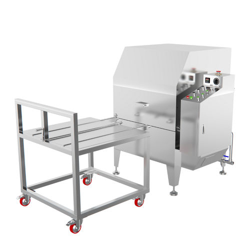 Máquina de lavado con chorro de agua - SPR series - Sonixtek - por aspersión / semiautomática / industrial