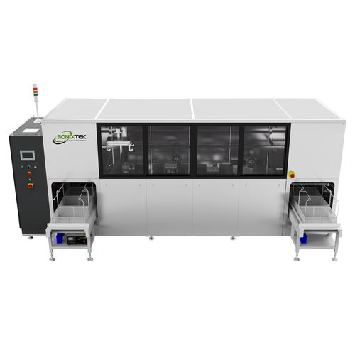 Limpiador ultrasónico de acero inoxidable - Multi-tank Line - Sonixtek - con temporizadores / para funcionamiento continuo / con por con sistema de filtración