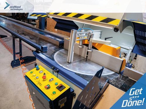 Sierra para aluminio - A550 Semi-Automatic Aluminium Saw - ProfiFeed Technologies - semiautomática