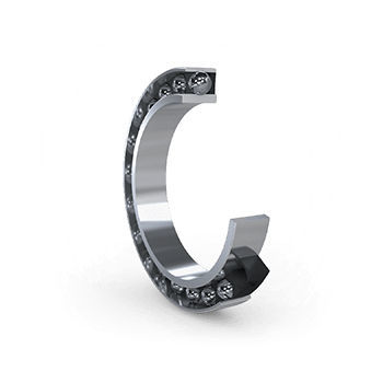 Rodamiento flexible - TPI Bearings - de bolas / con sección fina / de acero