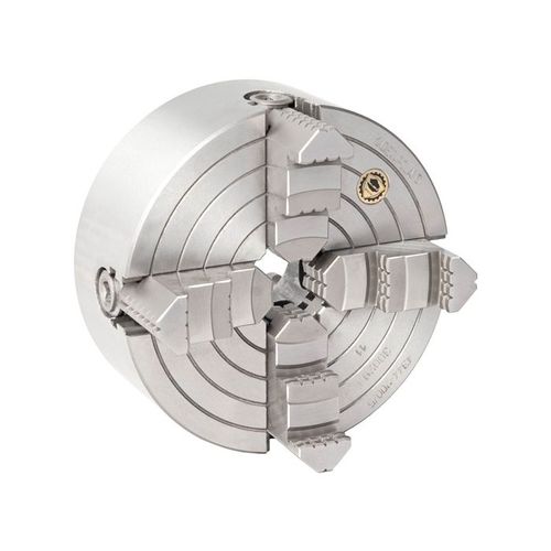 Mandril de sujeción de piezas DIN - 4344-16"-8 - Bison S.A. - para aplicaciones de torneado / 4 mordazas