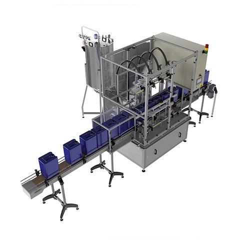 Llenadora de botellas - Apollo - Albertina Machinery spol. s.r.o. - de cubos / de bidones / para producto líquidos