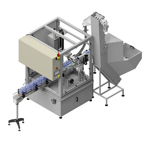 Encapsuladora lineal - CAPLINE CN - Albertina Machinery spol. s.r.o. - automática / de bidones / para botellas