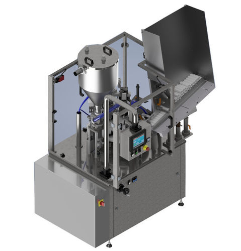 Llenadora-operculadora automática - TUBELINE - Albertina Machinery spol. s.r.o. - para tubos / para productos farmacéuticos / de productos alimentarios