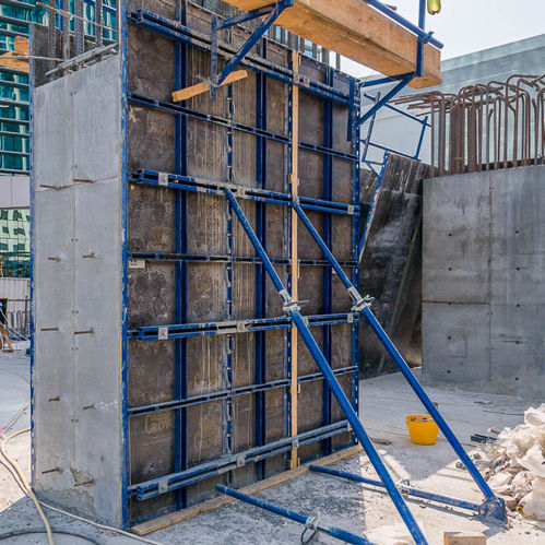 Encofrado de trepa - SPF 50 - SCAFFCO - marco / modular / autoportante