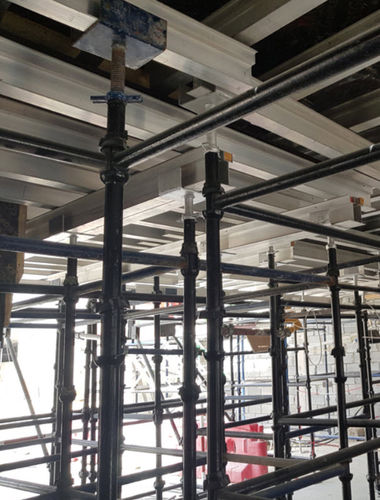 Andamio fijo - SCAFFLOCK  - SCAFFCO - de fachada / modular / para escaleras