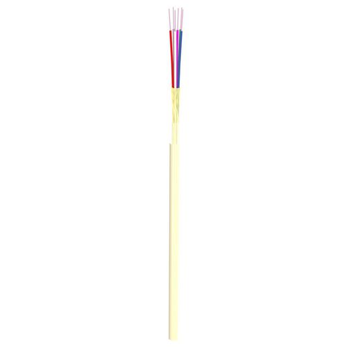 Cable óptico de datos - EE6402L - CABLESCOM - antipropagación de fuego / resistente a los UV / para uso interior