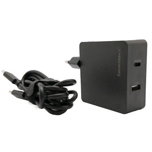 Alimentación eléctrica enchufable - 0107 - Electronic Grup, S.L - AC/DC / con salida USB / para ordenador portátil