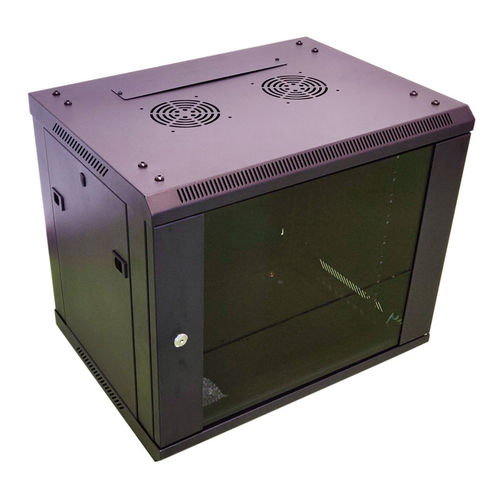 Armario 19" - 0001 - Electronic Grup, S.L - de seguridad / montable en pared / con puertas de cristal
