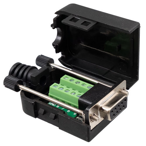 Conector de datos - 0855F - Electronic Grup, S.L - D-sub / rectangular / hembra