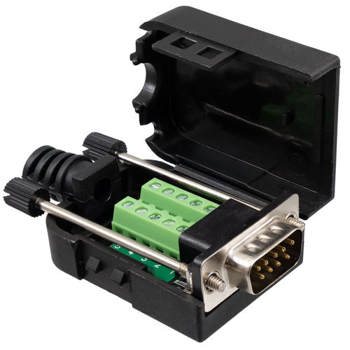 Conector de datos - 0855M - Electronic Grup, S.L - D-sub / rectangular / macho