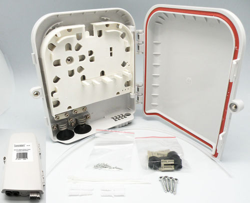 Caja de distribución - 5004 - Electronic Grup, S.L - de pared / rectangular / para fibra óptica