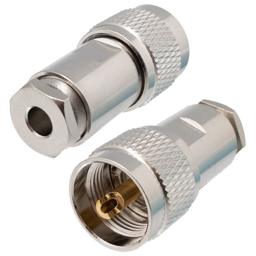Conector RF - 1202 - Electronic Grup, S.L - UHF / macho / UHF