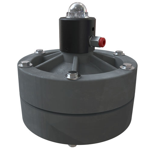 Amortiguador de pulsación de membrana - EQUAFLUX 100   - DEBEM SRL - neumático / automático / para bomba