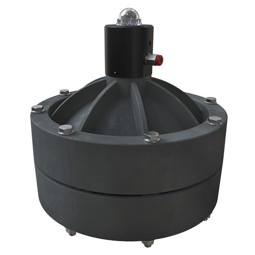 Amortiguador de pulsación de membrana - EQUAFLUX 200   - DEBEM SRL - neumático / automático / para bomba