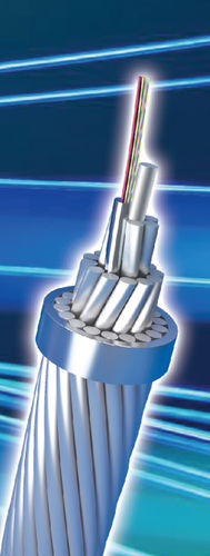 Cable óptico de datos - OPGW series - ZTT - anticorrosión / para redes de telecomunicación / aéreo