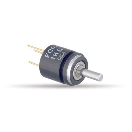 Potenciómetro de plástico conductor - FCP12A - SENTOP by Shanghai Sibo M&E Co., Ltd. - monovuelta / manual / para montaje sobre riel DIN