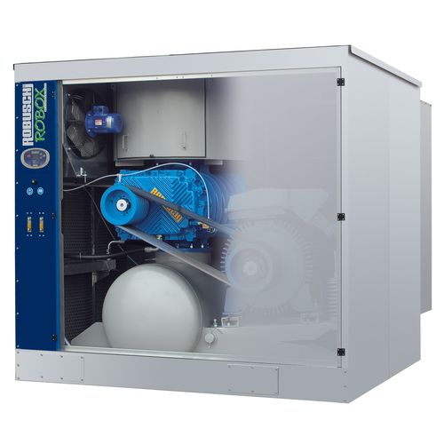 Soplador de aire - ROBOX series - ROBUSCHI - de lóbulos de tipo Roots / monoetapa / de baja presión