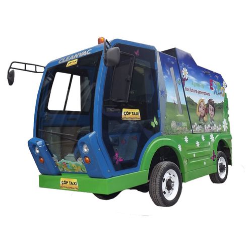 Camión de basura carga trasera - CT 1750 - CLEANVAC - eléctrico
